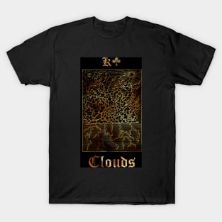 Clouds. Lenormand Gothic Mysteries Design. T-Shirt